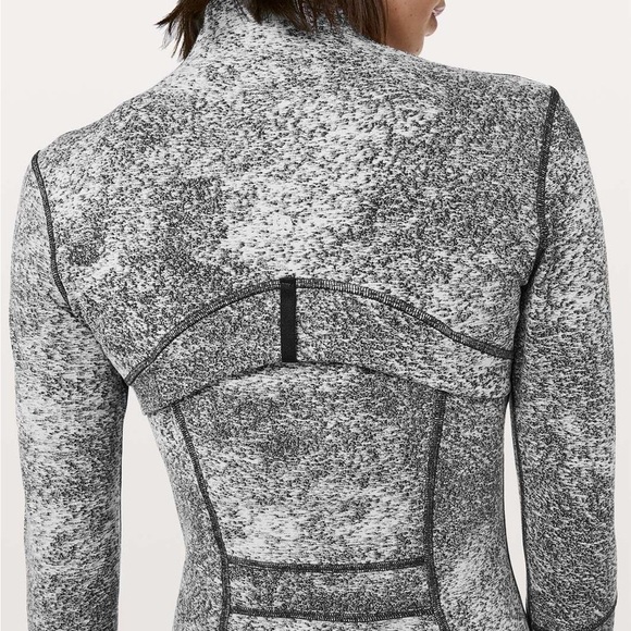 Lululemon Define Jacket Luon - Spray Jacquard White Black - Picture 3 of 13